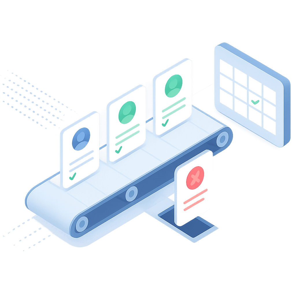 Endorsed application fraud prevention pipeline protection illustration